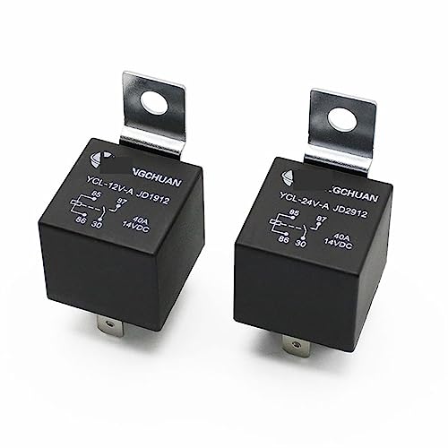 Relé automotriz normalmente abierto DC 12V 40A para luz de cabeza 7