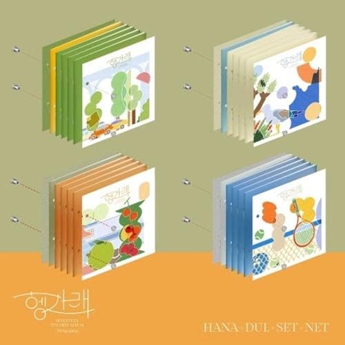 Seventeen 'Heng:garae' 7th Mini Album Random Version CD+Book+Sticker+Lyric Paper+2p PhotoCard+1p Bookmark+Message PhotoCard Set+Tracking Kpop Sealed