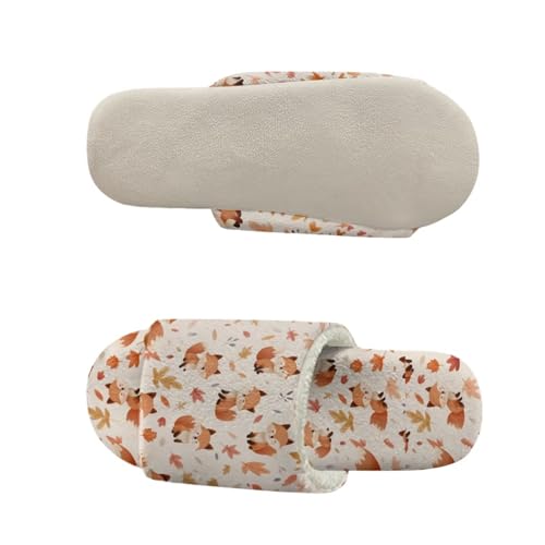 chaqlin Cute Soft Indoor Open Toe Slippers Non-slip Sole Lightweight House Slippers Bedroom Home Shoes3