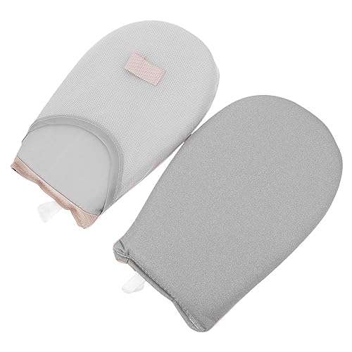 Veemoon 4 Pcs Tábua De Passar Roupa Portátil Luvas De Luvas Sem Dedos Luvas Fumegantes Suprimentos F