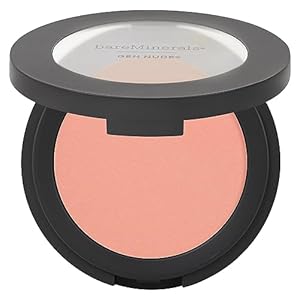 bareMinerals Gen Nude Powder Blush, Mineral-Based Pressed Blush Powder, All Day Wear, Buildable Coverage, Matte Soft Focus Finish, Talc-Free, Vegan