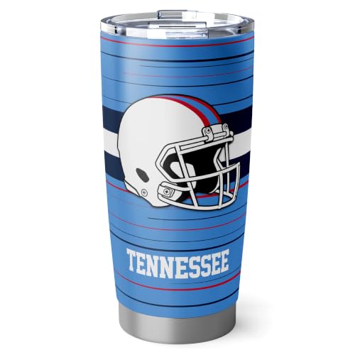 Image of Tennessee Tumbler 20oz Travel Mug Gifts Custom Name Number