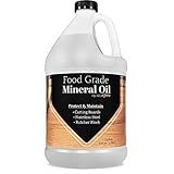 MAXTITE Mineral Oil for Cutting Boards and All Wood Care, Ultrapure Food Grade Made in USA (1 Gallon) - Condition Wood, Butcher Block Countertop, Stainless Steel, Knife, Tools, and Equipment