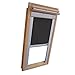 Produktbild Easy-Shadow Hochwertiges Verdunkelungsrollo Rollo mit Seitenschienen für Velux DKL/DKU-EP GGU,GPU,GHU,GTU 206 dunkelgrau // Maßanfertigung