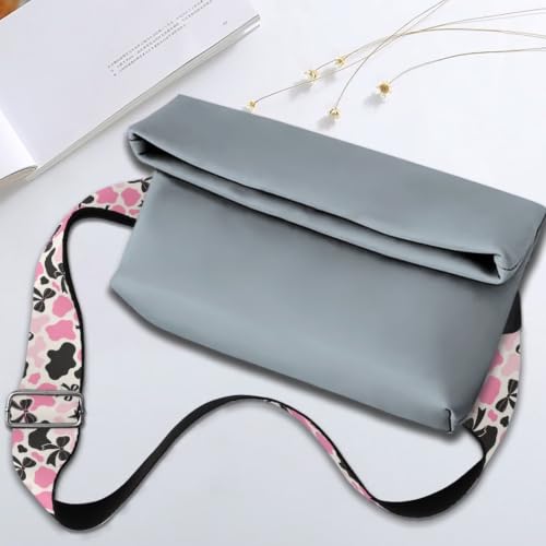 Image of Jeiento Wide Purse Strap Wide Shoulder Strap Adjustable Replacement Belt Soft Guitar Shoulder Straps for Women Girls Gifts