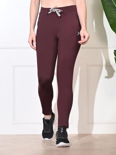Image of FITINC Premium Trackpant with Zippers Pockets for Women - Best for Gym, Yoga, Workout and Casual Wear