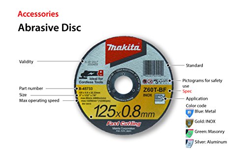 Makita-5-Pack-7-Inch-Grinding-Wheel-For-7-Grinders-Aggressive-Grinding-For-Metal-7-x-14-x-78 Makita-5-Pack-7-Inch-Grinding-Wheel-For-7-Grinders-Aggressive-Grinding-For-Metal-7-x-14-x-78