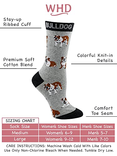 American Bulldog Socks for Women Gift for Dog Lovers3