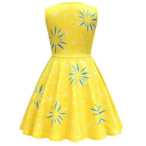 Toddler Girls Casual Dress Sleeveless Little Girls Princess Dress Clothes Party Gown Dress for 3-10 Years2