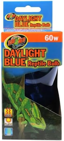 Zoo Med Daylight Blue Reptile Bulb 60 Watts - Pack of 10