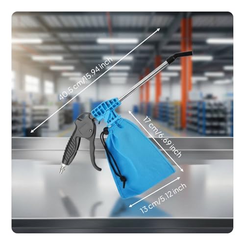 Air-Powered Suction and Blow Cleaner Professional-Grade Grade Two-Way-Function Air Vacuum Air Blower Vacuum Versatile, Blow Suction Gun - Image 8