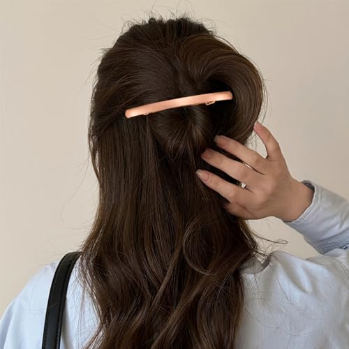6 Pack de pinzas para cabello estilo francés miniatura 7