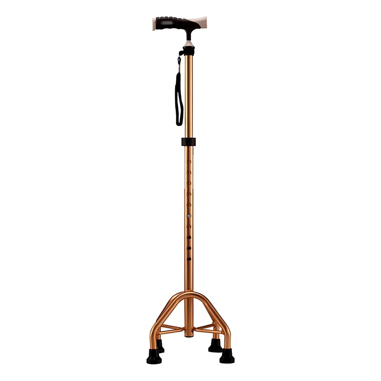 PAASHE Muletas de Aluminio con Bastones Led, muletas Ligeras y prácticas, Bastones Ajustables para Caminar, bastón Ligero para Caminar