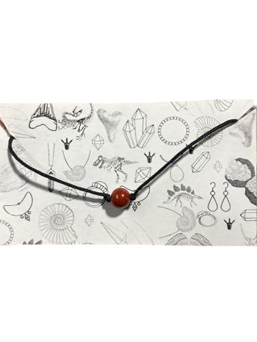 Consejos para Comprar Negro Jaspe , tabla con los diez mejores. 42 1 Pulsera Jaspe Rojo con hilo negro esfera 6 mm