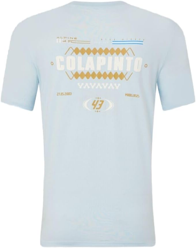 Castore Alpine Racing F1 Franco Colapinto Relaxed Fit T-Shirt