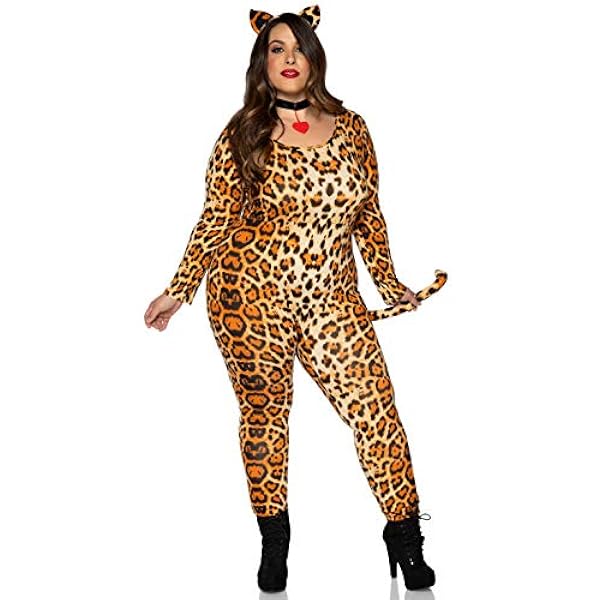 Leg Avenue 83666x 15309 Vuxenstorlek Kostymer, Leopard, 3X/4X