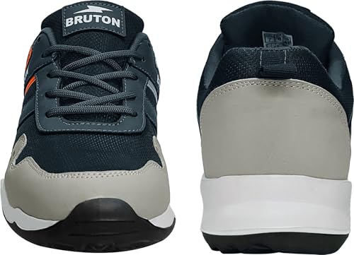 Image of BRUTON Sport Shoes Running Shoes for Men(SNEAKER-934-GRY-8 PT BAZ)