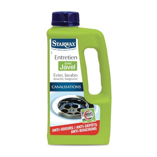 Nettoyage des canalisations STARWAX 1L - Éfficace et Sûr pour Tous Les Types de Canalisations