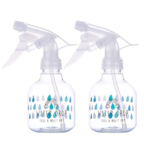 Preisvergleich Produktbild Beaupretty 2 Stücke Sprühflasche Sprühnebel Flasche Plastik Zerstäuber Leer Pflanzsprühflasche Wassersprühflaschen für Friseur Salon Kosmetik Flüssigkeit Zimmerpflanzen Regentropen Muster