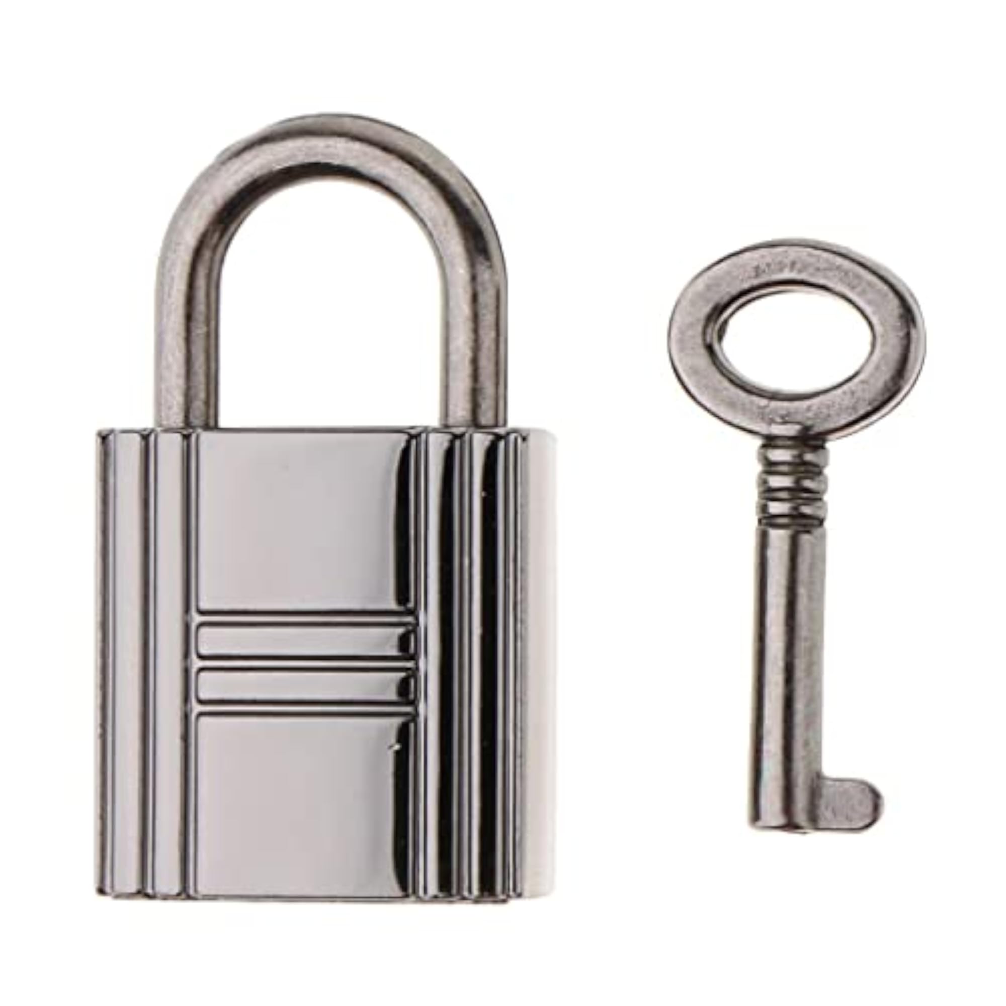 Cute Security Travel Lock with Key, Greyish Black
