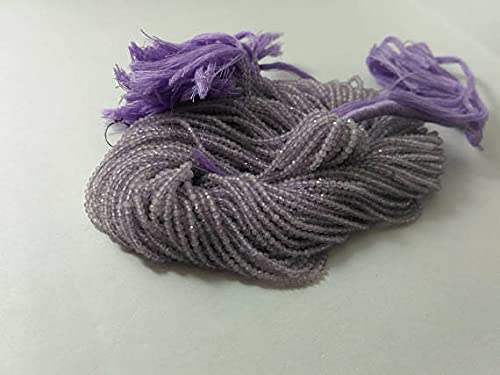 Quartz lavande en perles de 2mm pour sublimer vos bracelets et colliers fins d'été
