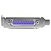StarTech.com 1 Port PCI Express Low Profile Parallel Adapter Card - SPP/EPP/ECP Parallel Card (PEX1PLP)
