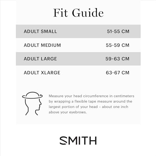 Image of SMITH Optics Unisex Adult Holt Snow Sports Helmet (Matte White, Large 59-63cm)