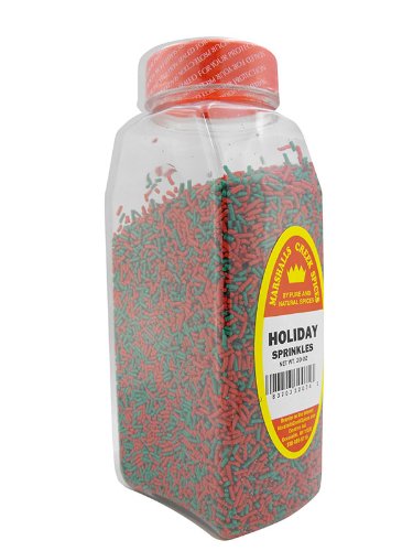 Marshall’s Creek Spices Sprinkles Seasoning, Christmas, XL Size, 20 Ounce