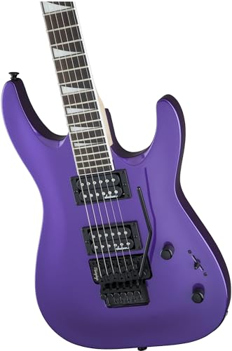 Image of Jackson JS Series Dinky Arch Top JS32 DKA Electric Guitar - Pavo Purple Bundle with Cable, Tuner, Strap, Picks, and Austin Bazaar Instructional DVD