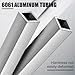 Gisafai 2 Pcs Aluminum Square Tubing 1