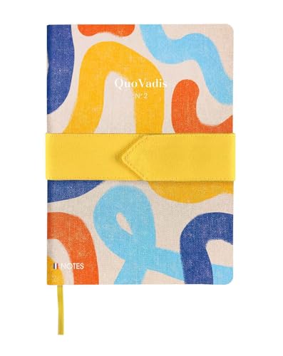 Carnet de notes Quo Vadis anti-transparence en papier Clairefontaine blanc de format A5