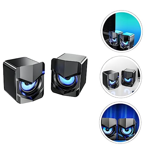 Altavoces para teléfono y PC Operitacx con alimentación USB 4