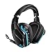 Logitech G935 Wireless DTS:X 7.1 Surround Sound LIGHTSYNC RGB PC Gaming Headset - Black, Blue (Renewed)