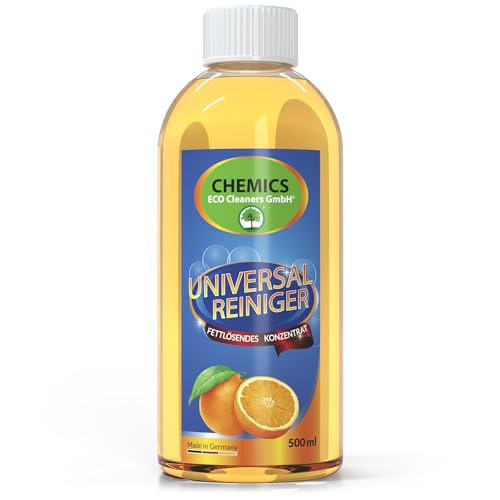 CHEMICS Orangenreiniger Konzentrat 500ml – Stark Fettlösend & Universell...