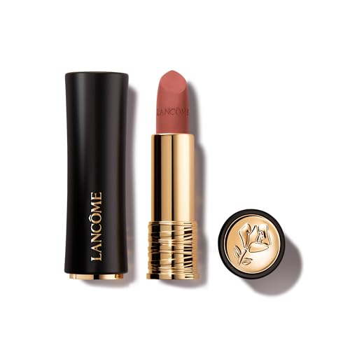 Lancôme L’Absolu Rouge Drama – Labial Mate de Larga Duración, Color Intenso, Comodidad e Hidratación con Ácido Hialurónico, Acabado Suave, 3.4 g, 274 French Tea