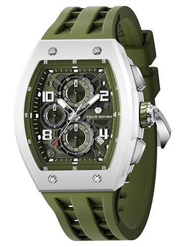 Image of TSAR BOMBA Mens Watch for Men Waterproof Men's Wrist Watches Gift for Men