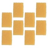 Veemoon 8 Stück Skateboard-Zubehör schleifpapier radiergummi Yellow