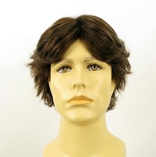 Perruque pleine tête pour homme | Perruque à dentelle de devant | Cheveux  100% humains
