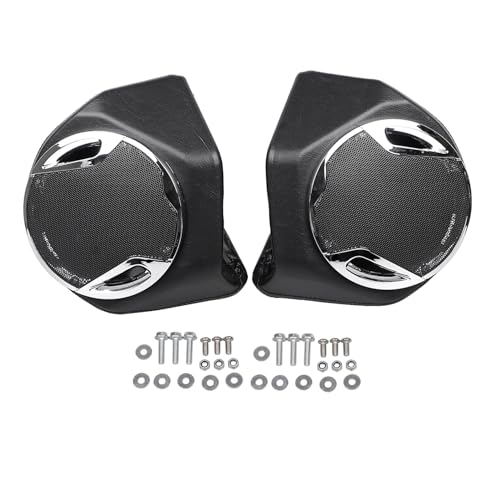 Par de almohadillas para parlantes traseros King 6.5¨ cromadas