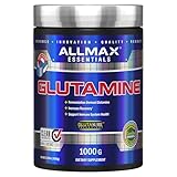 ALLMAX GLUTAMINE, 100% Pure Japanese Grade Micronized Powder, Dietary Supplement, 1000g
