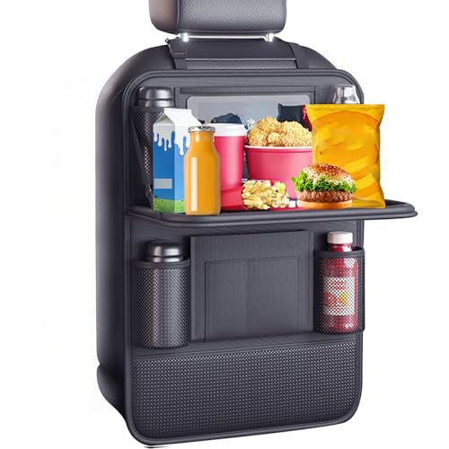 XWUX Organisateur Voiture Enfant, Protection Siege Voiture Enfant Étanche, plateau de voyage pour enfant avec...