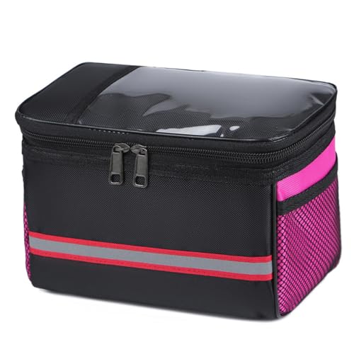 YANBOYI ロードバイク ハンドルバーバッグ 大型自転車 フロント収納ポーチ 防水 電話バッグ バイク フレーム パニエ オーガナイザー