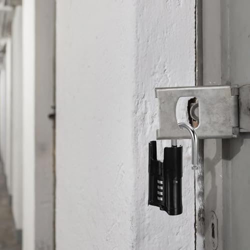 Candado de combinación para uso exterior en cobertizos y garajes CLISPEED de 4 dígitos 5