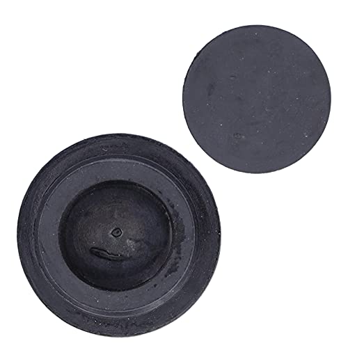CHICIRIS Tapón de Goma Negro, 2 uds., Accesorios Seguros para Escaleras de Piscina, Antienvejecimiento, Fácil de Usar para Reemplazo de Escaleras de Piscina