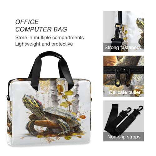 Maletín portátil para laptop 15.6 pulgadas con correa miniatura 5
