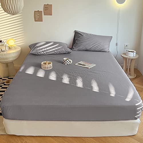 Treeflyheart �{�b�N�X�V�[�c �􂢂��炵�̖�100% �Z�~�t�@�~���[�E220x200x30cm �_�[�N�O���[ �}�`������30cm �V�[�c �x�b�h�J�o�[ BOX�V�[�c