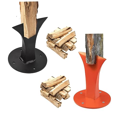 Fendeur de bûches de bois robuste pour un allumage rapide