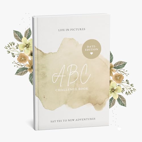 HERZENSBUCHT ABC Challenge Buch – Date Edition für Paare | 280+ Date-Ideen | ABC Dates für gemeinsame Erlebnisse | Bucket List & Couple Challenge | Geschenkidee für Weihnachten, Valentinstag Jahrestag