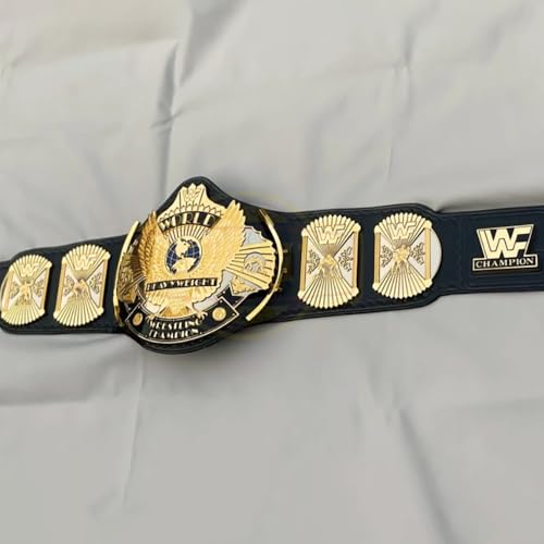 Dual Winged Eagle World Heavyweight Championship Belt 4MM Brass Replica Title Leather Belt Adult Size Wrestling Champion Belt4