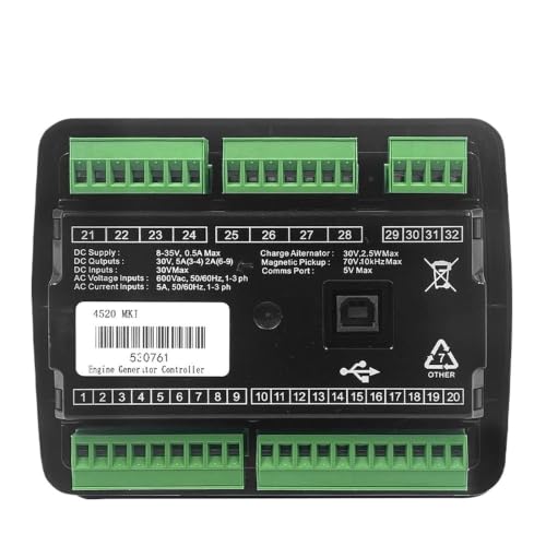 Controlador DSE4520 AMF módulo de control automático de fallos de red para grupo electrógeno 3